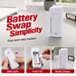 📢📢50% OFF !! ⏰Portable Emergency Phone Charger AA Battery Powered Power Bank with LED Flashlight
