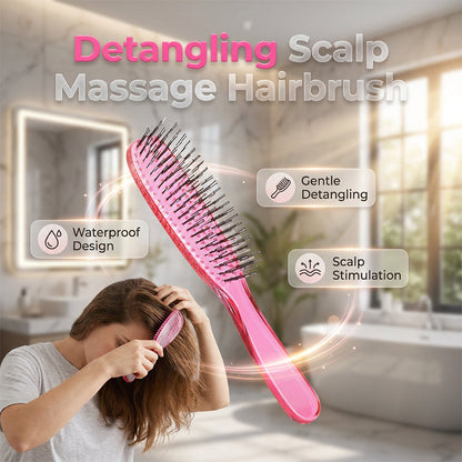 📢📢 50% KORTING !! ⏰ Draagbare hoofdmassagehaarborstel