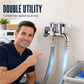 🔥 50% KORTING! Wasmachinekraan met dubbele uitgang 🚿✨