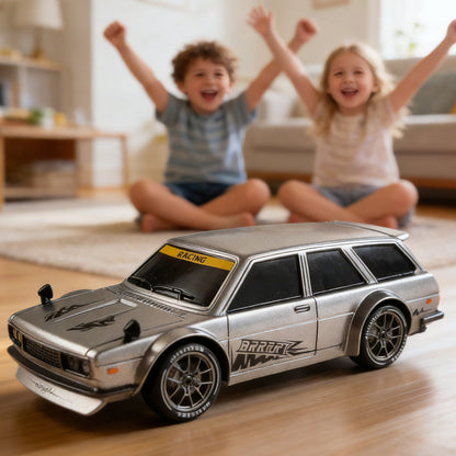 🔥Ideaal kerstcadeau voor hobbyisten 🎁 RC-driftauto op schaal 1:24 met LED-verlichting