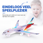 ✈️✨ 50% KORTING! Elektrisch Speelgoedvliegtuig met Licht & Geluid – Realistische Details, Bewegend Speelplezier & Leuk voor Kinderen 🎁
