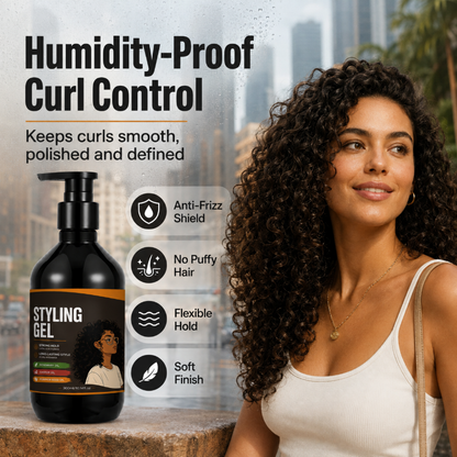 Stronq Hold Krullend Haar Stylinggel