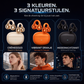 Draadloze Bluetooth-oordopjes met open oor en clipbevestiging