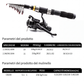 🎣 50% KORTING NU! 🧳 Complete visuitrusting – telescopisch, reisvriendelijk & praktische tas – perfect voor kamperen en wandelen 🌲