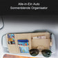 Alles-in-één organizer voor de zonneklep in de auto