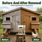 Waterdichte coating voor reparatie van kippenhokken