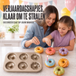 Antiaanbak mini tulbandvorm met meerdere holtes
