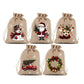 🎄⛄Losse snoepjes en cadeautjes netjes verpakt in seconden – Kerst Jute Cadeauzakjes met Trekkoord | 29 Designs 🎁🎄