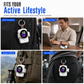 Draagbare magnetische draadloze powerbank van 1800 mAh voor smartwatches