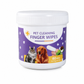 🐾 Pet Finger Cleaning Wipes – Vingerdoekjes voor Gerichte Dagelijkse Verzorging van Hond & Kat