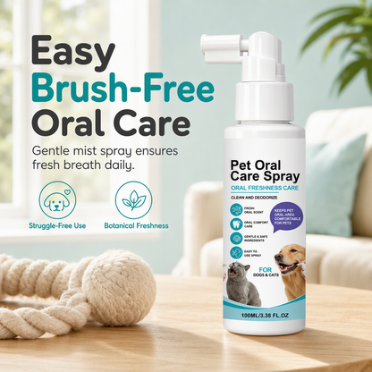 Mondverzorgingsspray voor honden en katten