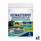 Sneloplossende reinigingstabletten voor veewaterreservoirs