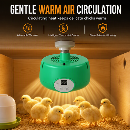 🐣50% KORTING – Broedverwarming met Slimme Temperatuurregeling – Voor een Stabiele & Gelijkmatige Temperatuur tijdens het Uitbroeden