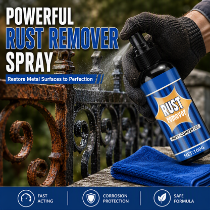 100g Rust Remover Spray and Protective Metal Rust Converter