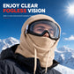 ❄️ 50% KORTING – Warme Ski-Bivakmuts met Poolfleece, Windwerend Ontwerp en Anti-condensstrip