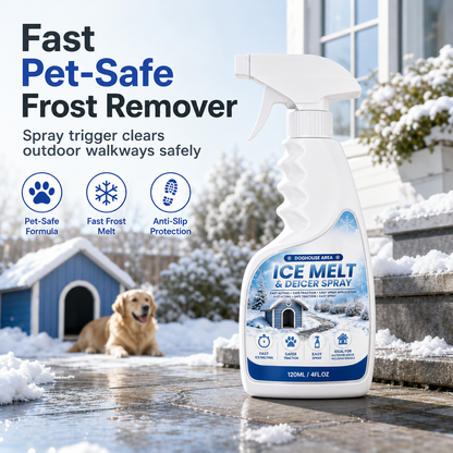 🥳Topaanbieding 2026🥳💞Meer dan 50.000 stuks verkocht! ❄️🐾 50% korting! Spray tegen ijs en sneeuw voor buiten – veilig voor huisdieren, laat ijs direct smelten. Maak opritten, looppaden en terrassen snel ijsvrij! 🛡️✅