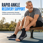 📢 50% KORTING! ✨ Verkoelende enkelbandage met gel – Flexibele pasvorm & compressie die je eenvoudig aantrekt, voor dagelijks comfort ❤️