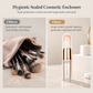 💄 1+1 GRATIS – Compacte 5-in-1 Make-up Kwastenset | Met Poederkwast en Siliconen Lipkwast, Ideaal voor Onderweg