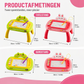 🔥50% korting🎨 Magnetisch Tekentafel voor Kinderen: 4-Kleurig Scherm, Geen Rommel, Ombouwbaar, Veilige Bevestigingskoord