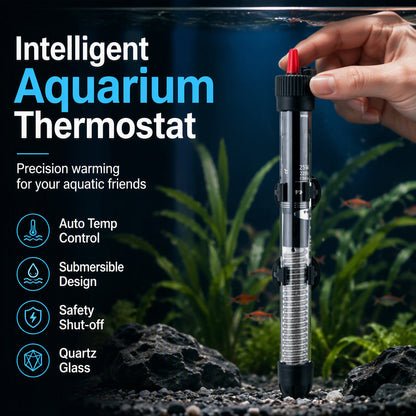 Automatische dompelverwarmer met thermostaat voor aquaria