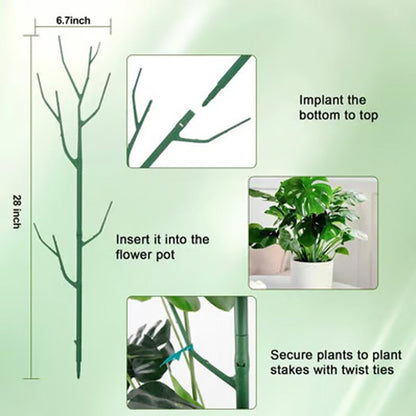 Plantensteun met kunsttak