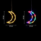 Op batterijen werkende LED-kerstverlichting voor ramen
