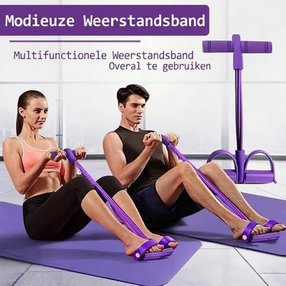 Multifunctionele Weerstandsband met 8 Buizen